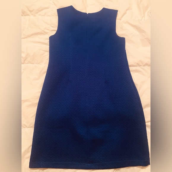 ALFRED SUNG blue embossed pattern - Picture 4 of 7